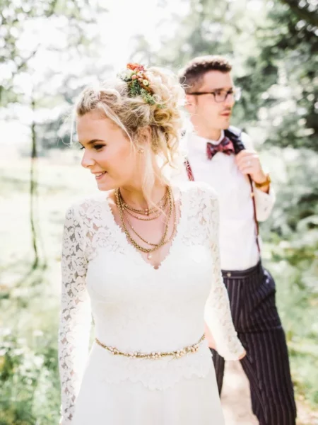Anja & Thomas Hochzeit – VeryNice Brautmode Winsen (Ansicht 2)