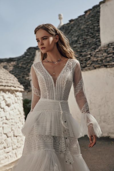 Pearl - von ARIAMO Boho Brautkleid (3)