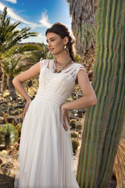 Boho Brautkleid A432 (1)