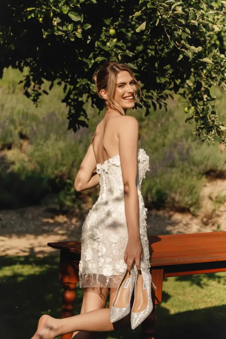 Dua kurzes standesamtkleid brautmode winsen (Ansicht 4)