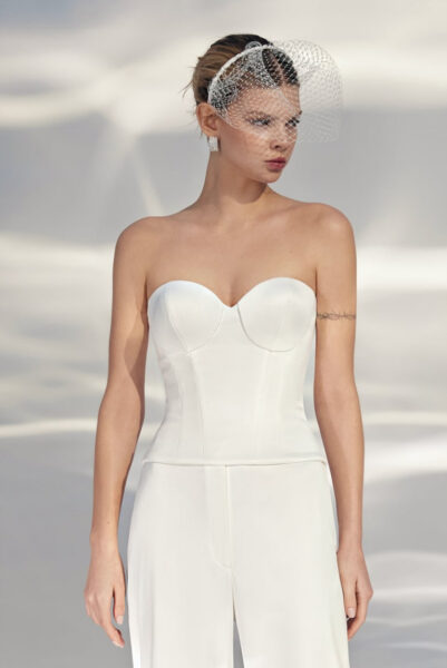 L316 Mehrteiliges Brautkleid ARIAMO Hose Korsett Varianten 1 – Brautkleider Brautmode Winsen | VeryNice