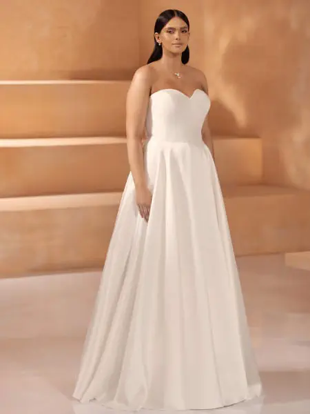 Bianco evento bridal dress olga plus 1 – VeryNice Brautmode Winsen