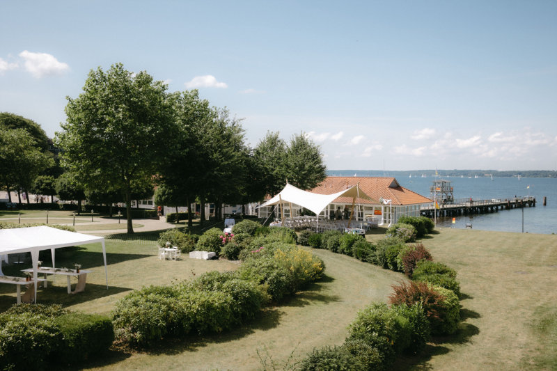Hotel Glücksburg Strandansicht
